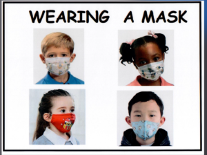 kids learning masks