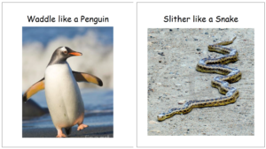 Penguin and Snake