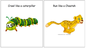 caterpillar and cheetah 