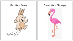 bunny and flamingo 