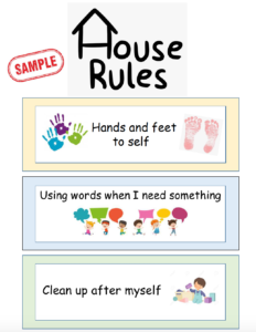 house rules list