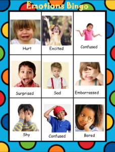kids making feelings faces